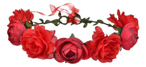 Diadema De Flores Corona De Flores Para El Cabello Diadema