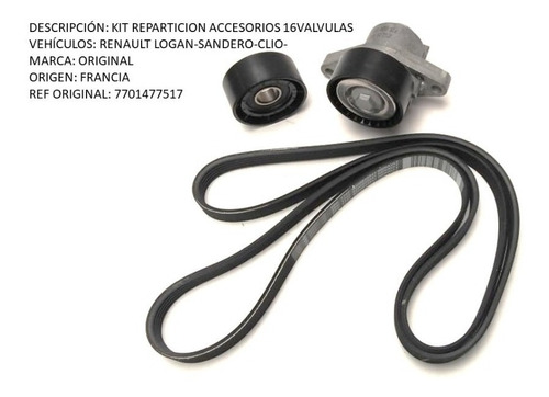 Kit Accesorios Renault Logan-sandero-clio 