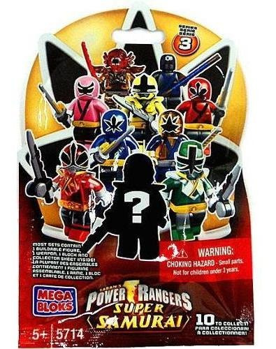 Mega In Bloque De Power Rangers Super Samurai Serie 3