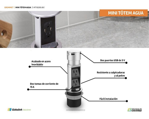 Imagen 6 de 7 de Multitoma Vertical Plus - Mini Tótem