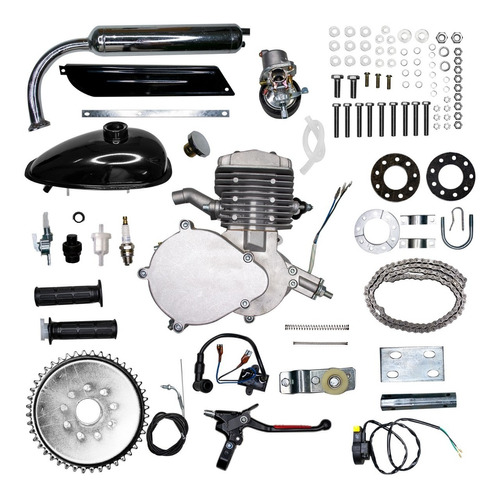 Kit Motor Bicicleta 88cc Gasolina Bicimoto 2 Tiempos 60 Km/h