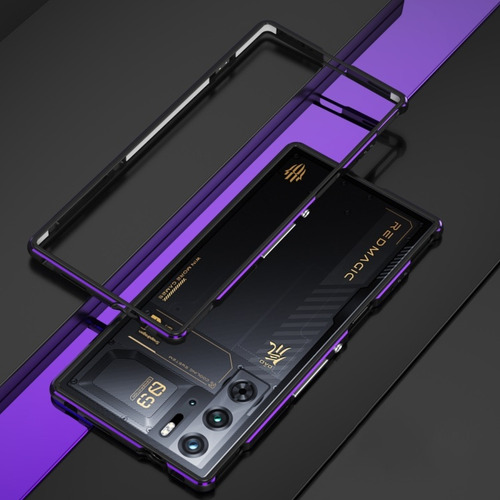 Funda Con Borde Metálico Tema Aurora Para Zte Nubia