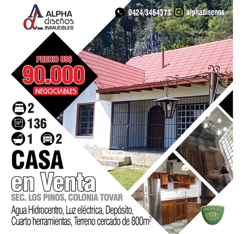 Casa En El Sector Los Pinos