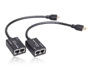 Pet30dt 10 Pulgadas Hdmi Extender Sobre Cat5e O Cat6 Cables