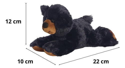 Peluche Aurora Mini Flopsie Oso Negro Osito Negro