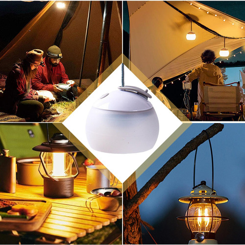 Faroles Para Acampar Al Aire Libre, 4 Modos, Ajustables Para