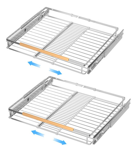 Organizador De Gabinete Extraíble Expandible, Paquete De 2 E