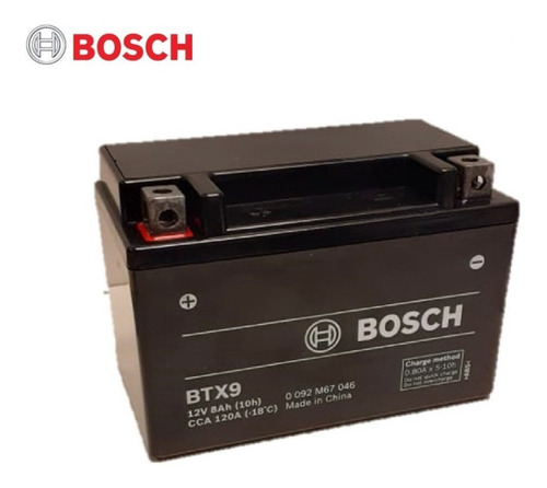 Bateria Bosch Original Gel Moto Ytx9-bs Ktm Duke390 390 !!!