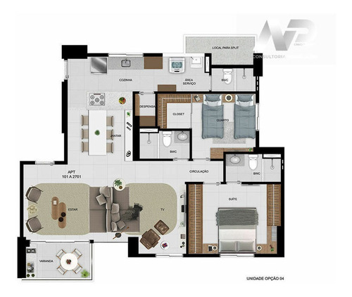 Imagem 20 de 22 de Apartamento Padrão À Venda Em Recife/pe - Ex01