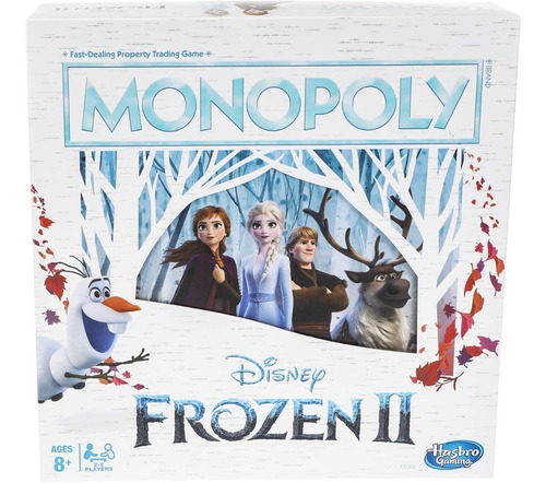 Monopoly Frozen 2 Elsa Anna Oficial - Hasbro