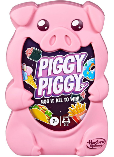 Juego De Cartas Piggy Piggy | Divertidos Juegos Familiares P