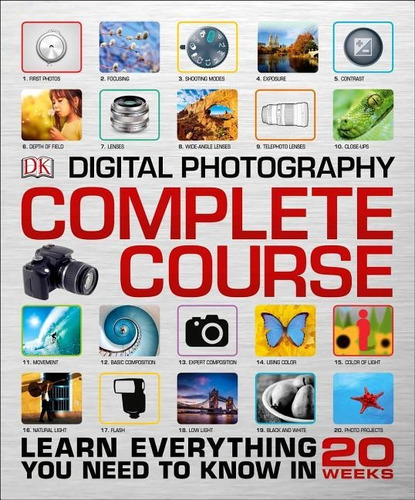 Libro En Inglés: Curso Completo De Fotografía Digital: