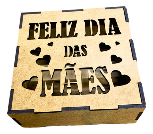 30 Caixinhas Em Mdf Cru Feliz Dia Das Mães