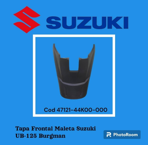 Tapa Frontal Maleta Suzuki Ub-125 Burgman 