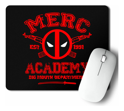 Mouse Pad Merc Academy Deadpool (d0603 Boleto.store)