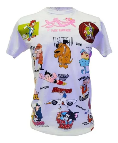 Remera Retro Personajes Vintage Unisex Algodon Premium