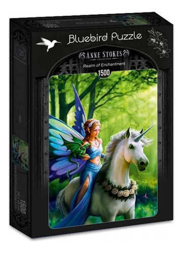 Puzzle 1500 Piezas Bluebird 70440 Real Enchant - Anne Stokes