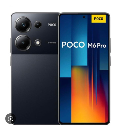 Xiaomi Poco M6 Pro 12gb Ram 512gb + Auricular Negro