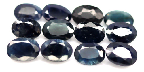 Gema Zafiro 12 Pza 11.6 Kilates Natural Piedra Preciosa Azul