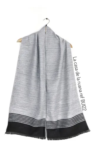 Bufandas Lisa Doble Faz