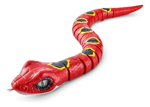 Robo Alive Zuru Slithering Snake Series 3 Red - Juguete Rob. Color Rojo