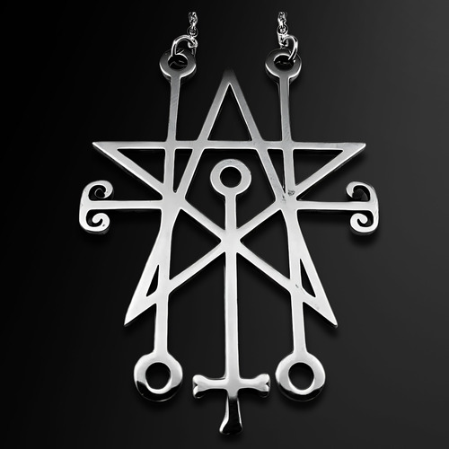 Collar Para Hombre Y Mujer Con Dije Sigilo Astaroth Goetia