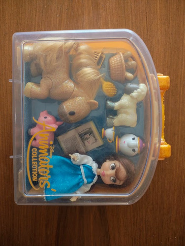 Disney Store Mini Animators Bella Set Valija (Usado)