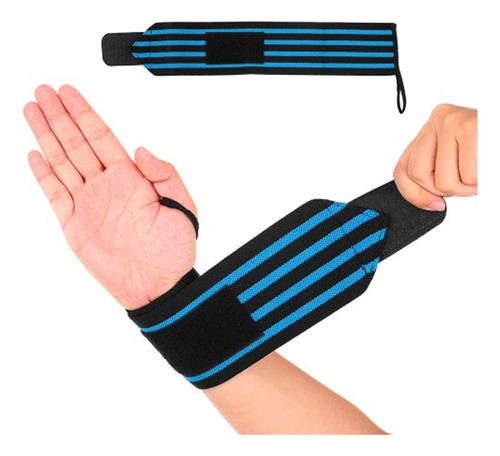 Par Muñequera Fitness Con Levantamiento De Elasticada