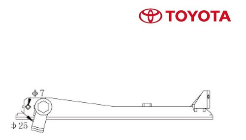 Tanque De Plastico Para Radiador Toyota Hiace