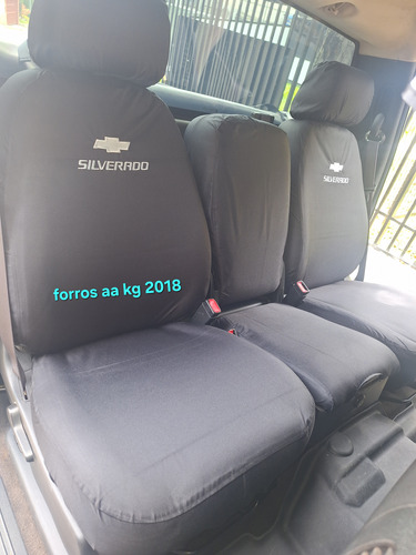 Forros De Asiento Impermeable Chevrolet Silverado 2pts 07 15