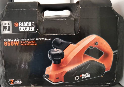 Cepillo Electrico Black & Decker 650w 7698k