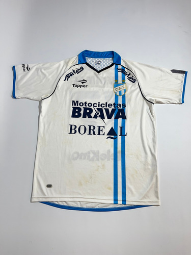 Camiseta Atletico Tucuman Topper Blanca Utileria #17 Pulga (Usado)