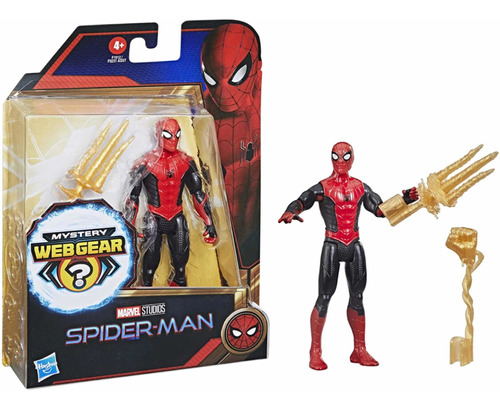 Spider-man Figura Web Gear Hombre Araña Hasbro