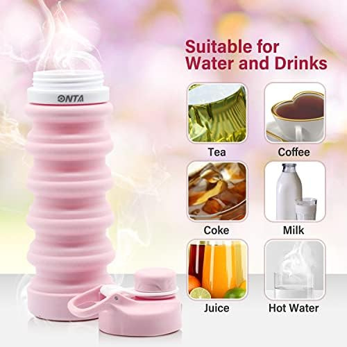 Botella De Agua Plegable Onta - Botella De Agua Plegable De