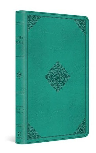 Book : Esv Value Thinline Bible (trutone, Teal, Ornament...