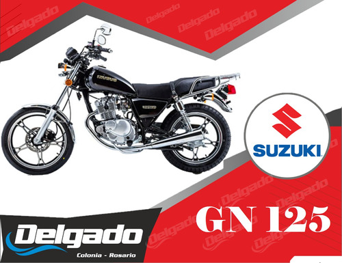Moto Suzuki Gn 125 Financiada 100% Y Hasta En 60 Cuotas