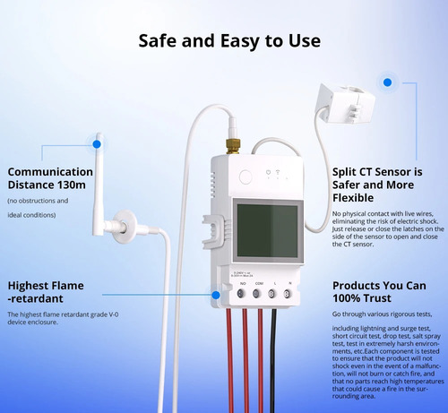 Sonoff Powct Pow Ring Interruptor Consumkw App Alexa Google