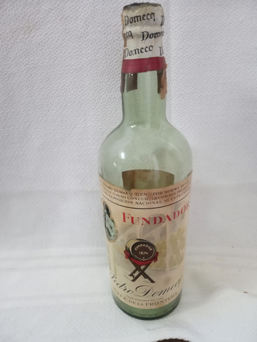 Botella Antigua (1960 Aprox.) De Jerez Pedro Domecq, España. (Usado)
