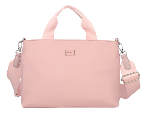 Cartera Tote Secret Michigan Fw25 M Rosado