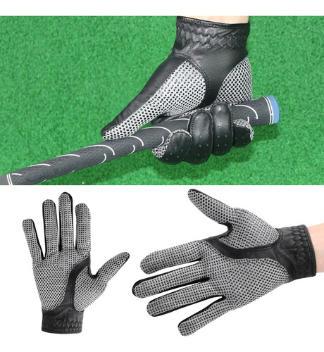 Guantes Para Hombre, 1 Unidad, De Piel De Oveja Artificial N