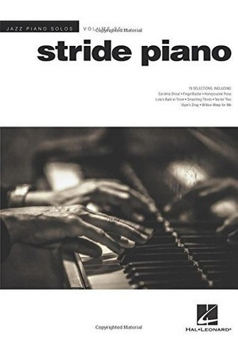 Stride Piano Jazz Solos Piano Serie Volumen 35