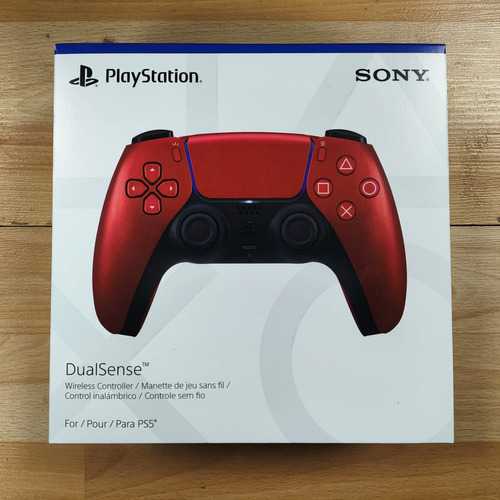 Control Joystick Inalámbrico Dualsense Ps5 Volcanic Red Rojo Volcanic Red