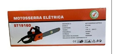 Moto Serra Elétrica Muito Potente 1600w - Eletrosserra