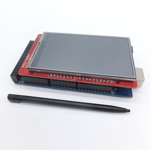 Pantalla Lcd 3.2 Pulgadas Táctil Resistiva Touch Shield Ardu