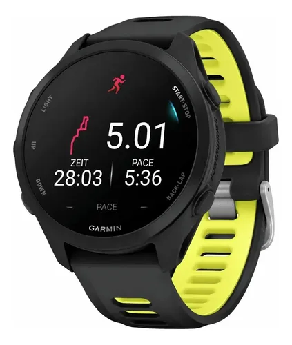Smartwatch Garmin Forerunner 170 Preto/amarelo