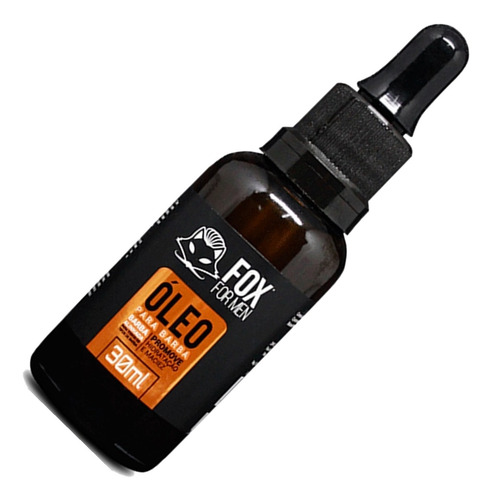 Óleo Para Barba Fox For Men 30ml Beard Oil Ótima Fragrância