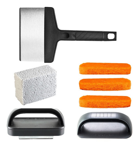 Herramientas De Parrilla : Kit De Espátulas Y Limpieza