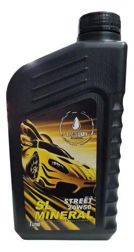 Aceite mineral automotriz 20w50 1l para automóvil