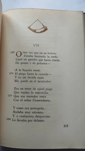 Martin Fierro José Hernández Edición Crítica Leumann (Usado)
