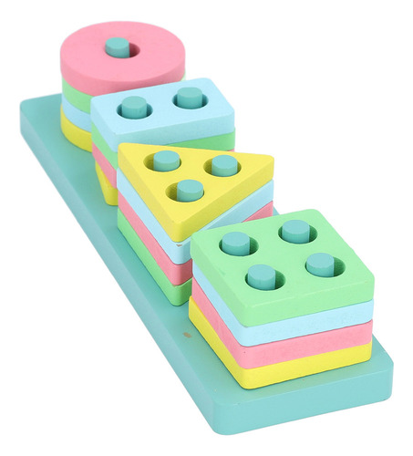 1 Bloques De Construcción Educativos De Madera De Diseño